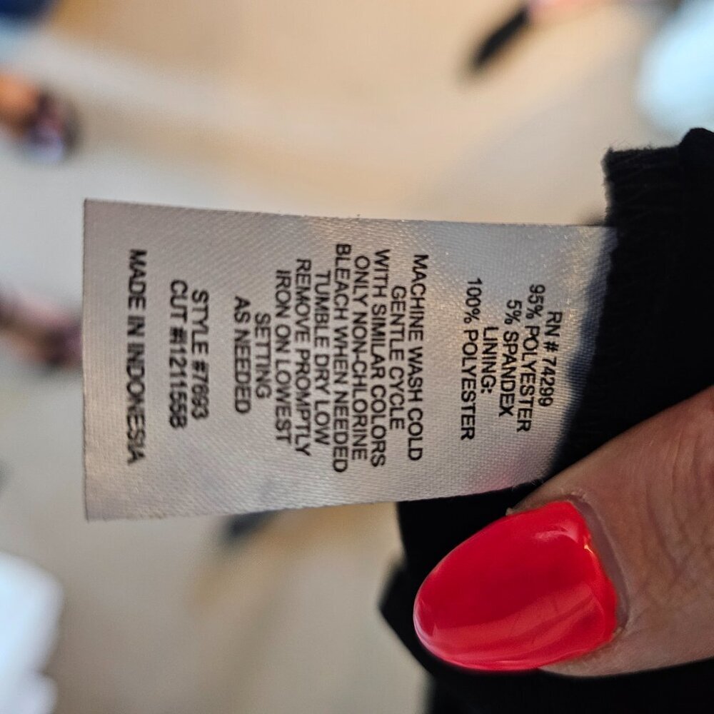 Black Midi Dress. - Picture 8 of 8